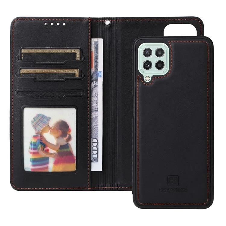 BETOPNICE 005 For Samsung Galaxy A22 4G (EU Version) / M22 / F22 / M32 (Global Version) 4G Cover Leather Detachable Case