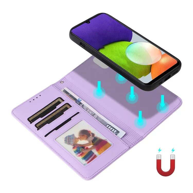BETOPNICE 005 For Samsung Galaxy A22 4G (EU Version) / M22 / F22 / M32 (Global Version) 4G Cover Leather Detachable Case