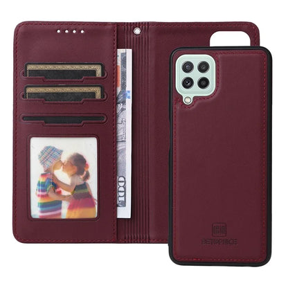 BETOPNICE 005 For Samsung Galaxy A22 4G (EU Version) / M22 / F22 / M32 (Global Version) 4G Cover Leather Detachable Case