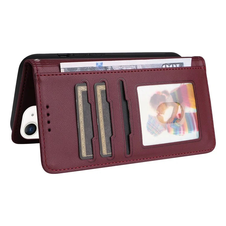 BETOPNICE 005 For iPhone 12 mini 5.4 inch Cell Phone Case Detachable Leather Wallet Cover