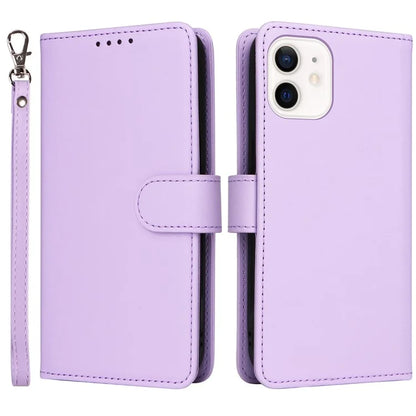 BETOPNICE 005 For iPhone 12 mini 5.4 inch Cell Phone Case Detachable Leather Wallet Cover