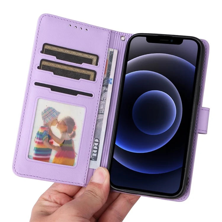 BETOPNICE 005 For iPhone 12 mini 5.4 inch Cell Phone Case Detachable Leather Wallet Cover