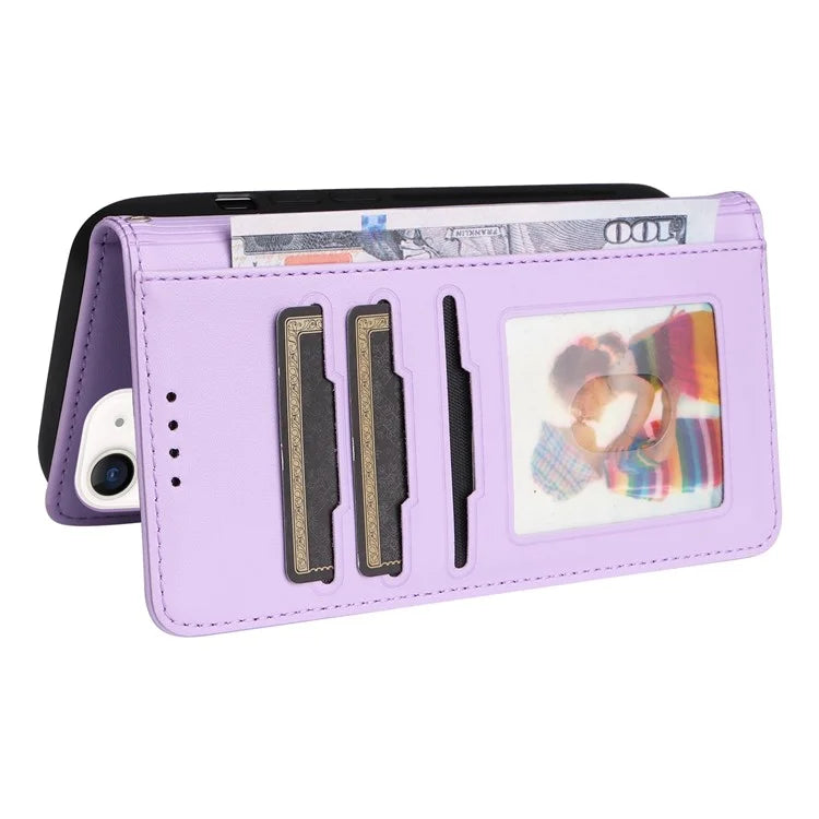 BETOPNICE 005 For iPhone 12 mini 5.4 inch Cell Phone Case Detachable Leather Wallet Cover