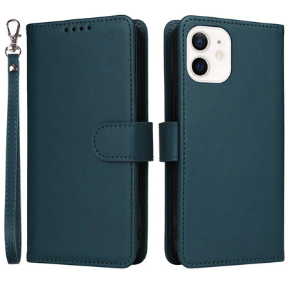 BETOPNICE 005 For iPhone 12 mini 5.4 inch Cell Phone Case Detachable Leather Wallet Cover