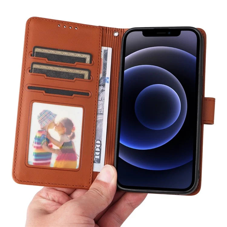 BETOPNICE 005 For iPhone 12 mini 5.4 inch Cell Phone Case Detachable Leather Wallet Cover