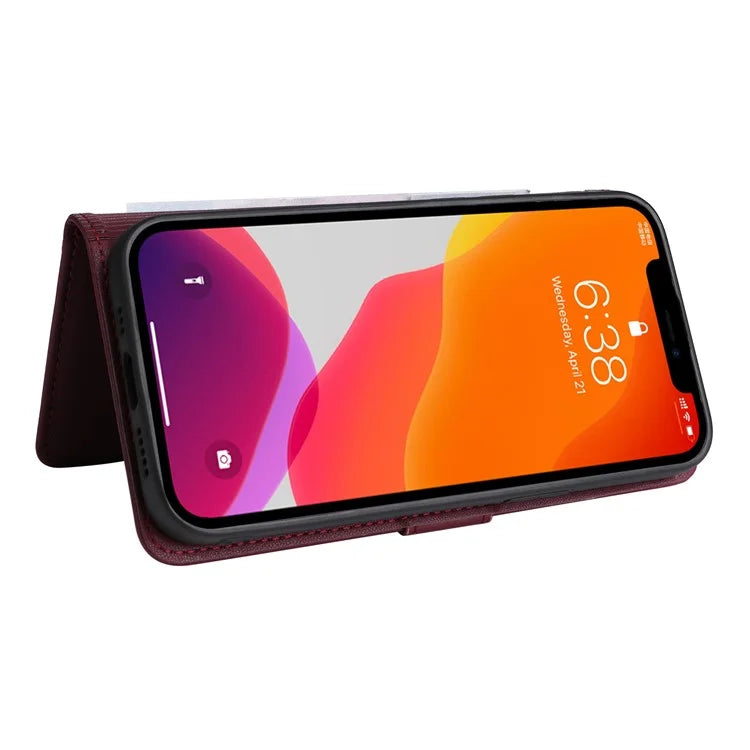 BETOPNICE 005 For iPhone 12 / 12 Pro 6.1 inch PU Leather Case Phone Wallet Detachable 2-in-1 Cover