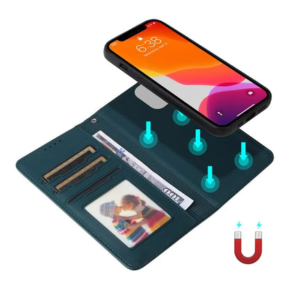 BETOPNICE 005 For iPhone 12 / 12 Pro 6.1 inch PU Leather Case Phone Wallet Detachable 2-in-1 Cover