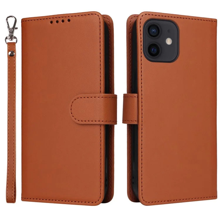 BETOPNICE 005 For iPhone 12 / 12 Pro 6.1 inch PU Leather Case Phone Wallet Detachable 2-in-1 Cover
