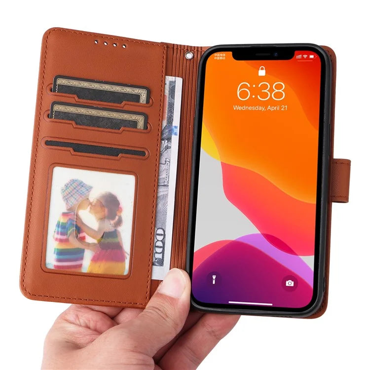 BETOPNICE 005 For iPhone 12 / 12 Pro 6.1 inch PU Leather Case Phone Wallet Detachable 2-in-1 Cover