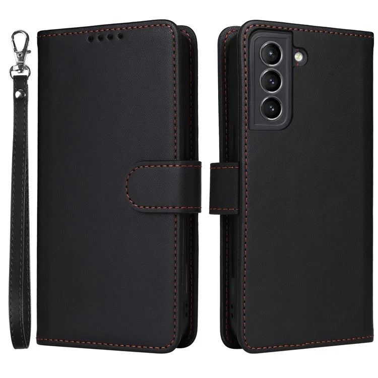 BETOPNICE 005 For Samsung Galaxy S21 4G / S21 5G Cell Phone Case Anti-shock Detachable PU Leather Shell