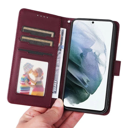 BETOPNICE 005 For Samsung Galaxy S21 4G / S21 5G Cell Phone Case Anti-shock Detachable PU Leather Shell