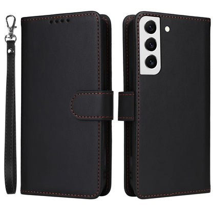 BETOPNICE 005 For Samsung Galaxy S22 5G Case Detachable 2-in-1 Phone Leather Protective Cover