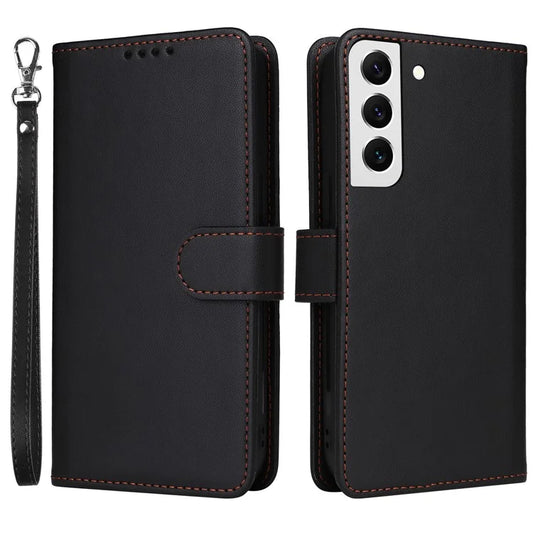 BETOPNICE 005 For Samsung Galaxy S22 5G Case Detachable 2-in-1 Phone Leather Protective Cover