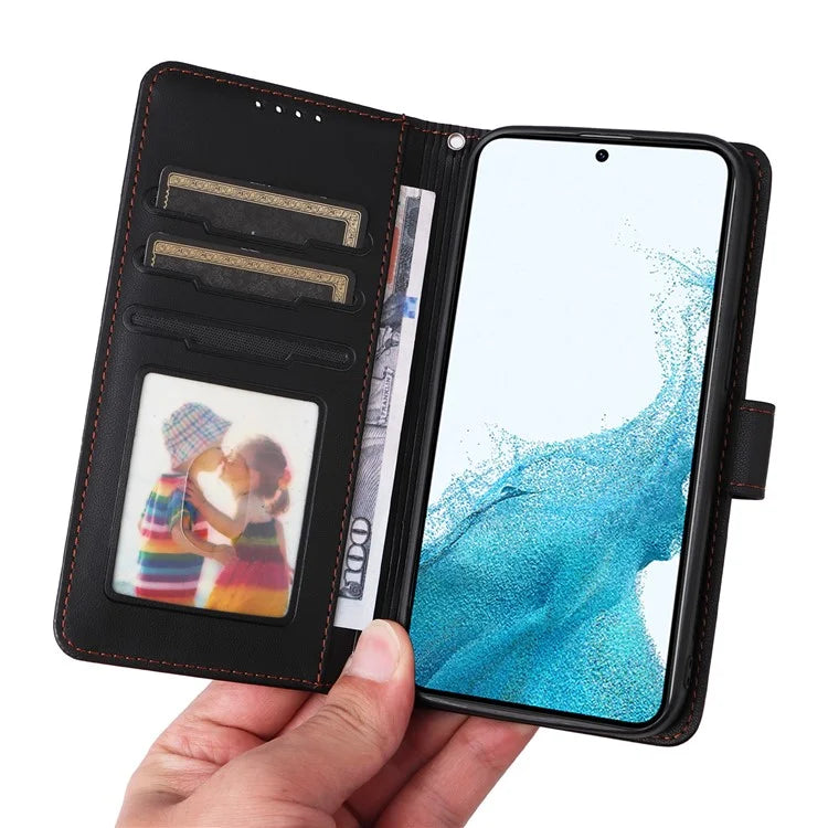 BETOPNICE 005 For Samsung Galaxy S22 5G Case Detachable 2-in-1 Phone Leather Protective Cover