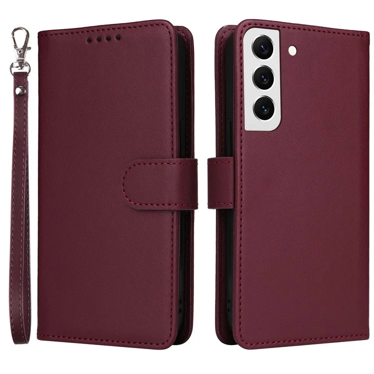 BETOPNICE 005 For Samsung Galaxy S22 5G Case Detachable 2-in-1 Phone Leather Protective Cover
