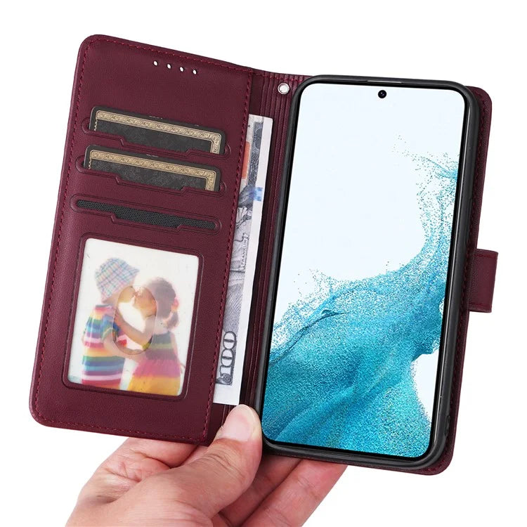 BETOPNICE 005 For Samsung Galaxy S22 5G Case Detachable 2-in-1 Phone Leather Protective Cover