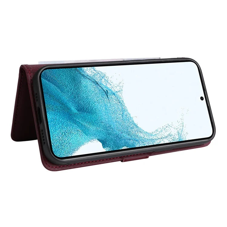 BETOPNICE 005 For Samsung Galaxy S22 5G Case Detachable 2-in-1 Phone Leather Protective Cover