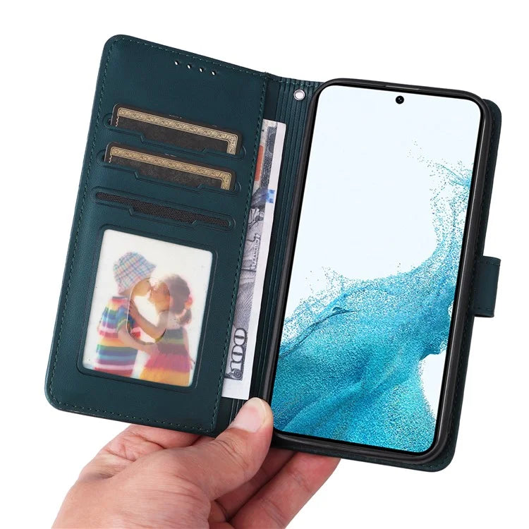 BETOPNICE 005 For Samsung Galaxy S22 5G Case Detachable 2-in-1 Phone Leather Protective Cover