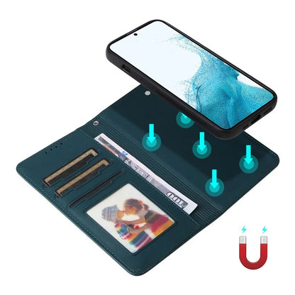 BETOPNICE 005 For Samsung Galaxy S22 5G Case Detachable 2-in-1 Phone Leather Protective Cover