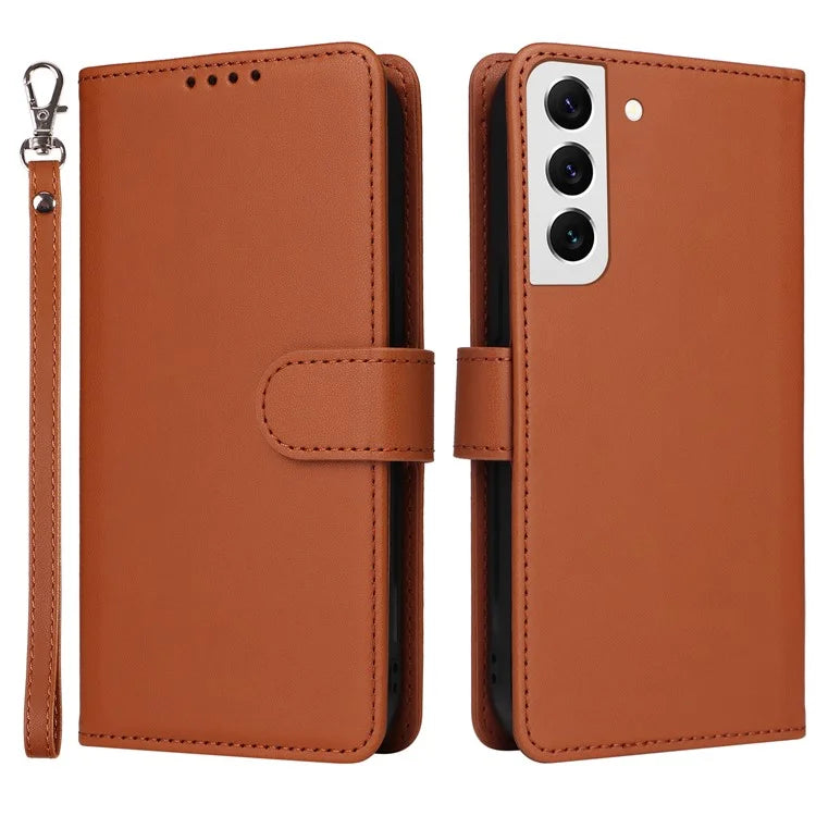 BETOPNICE 005 For Samsung Galaxy S22 5G Case Detachable 2-in-1 Phone Leather Protective Cover