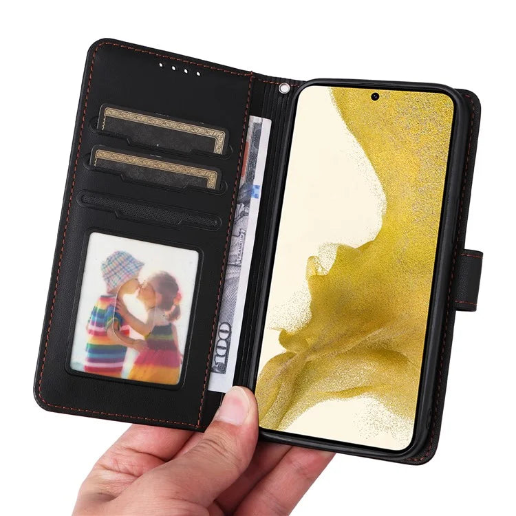 BETOPNICE 005 For Samsung Galaxy S22+ 5G Case Detachable 2-in-1 Anti-drop Leather Wallet Cover