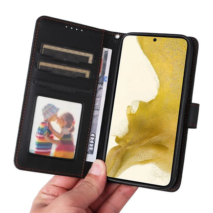 BETOPNICE 005 For Samsung Galaxy S22+ 5G Case Detachable 2-in-1 Anti-drop Leather Wallet Cover