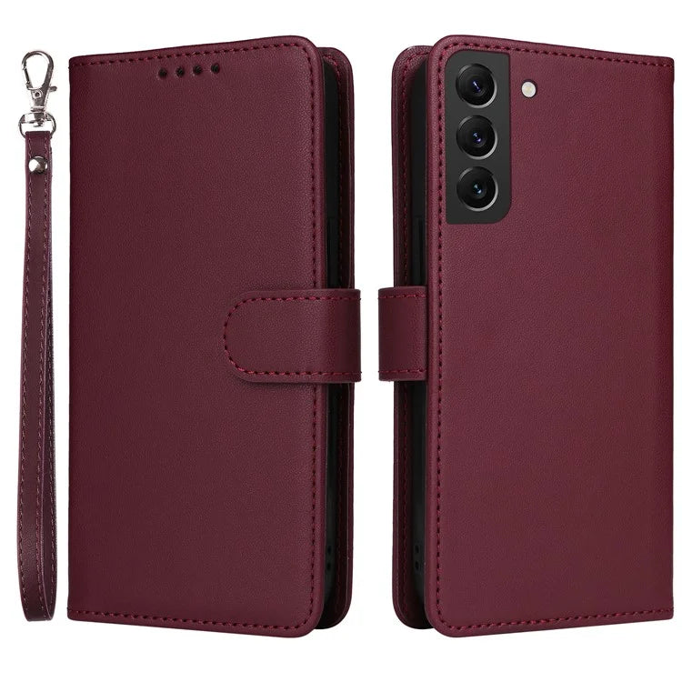 BETOPNICE 005 For Samsung Galaxy S22+ 5G Case Detachable 2-in-1 Anti-drop Leather Wallet Cover