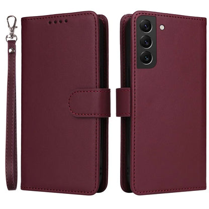 BETOPNICE 005 For Samsung Galaxy S22+ 5G Case Detachable 2-in-1 Anti-drop Leather Wallet Cover