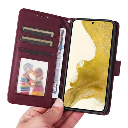 BETOPNICE 005 For Samsung Galaxy S22+ 5G Case Detachable 2-in-1 Anti-drop Leather Wallet Cover