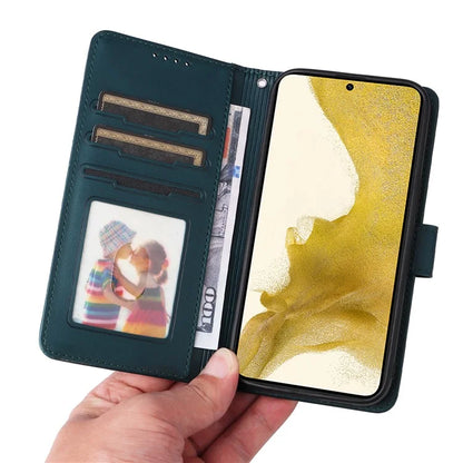 BETOPNICE 005 For Samsung Galaxy S22+ 5G Case Detachable 2-in-1 Anti-drop Leather Wallet Cover