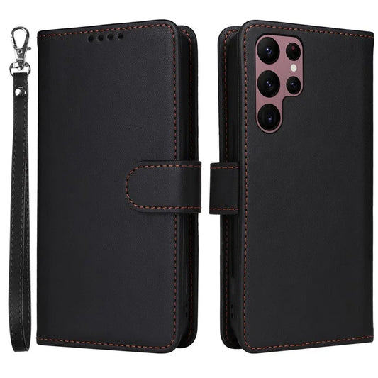 BETOPNICE 005 For Samsung Galaxy S22 Ultra 5G Cell Phone Case Detachable 2-in-1 Leather Shockproof Shell