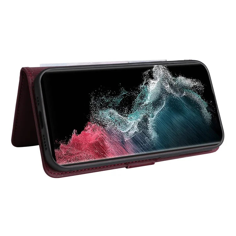 BETOPNICE 005 For Samsung Galaxy S22 Ultra 5G Cell Phone Case Detachable 2-in-1 Leather Shockproof Shell