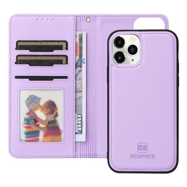 BETOPNICE 005 For iPhone 11 Pro Case Magnetic Detachable PU Leather Mobile Phone Shell
