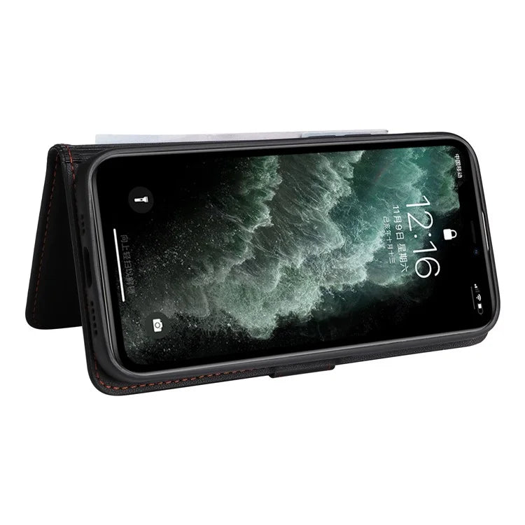 BETOPNICE 005 For iPhone 11 Pro Max Cell Phone Case Drop Resistant Detachable PU Leather Shell