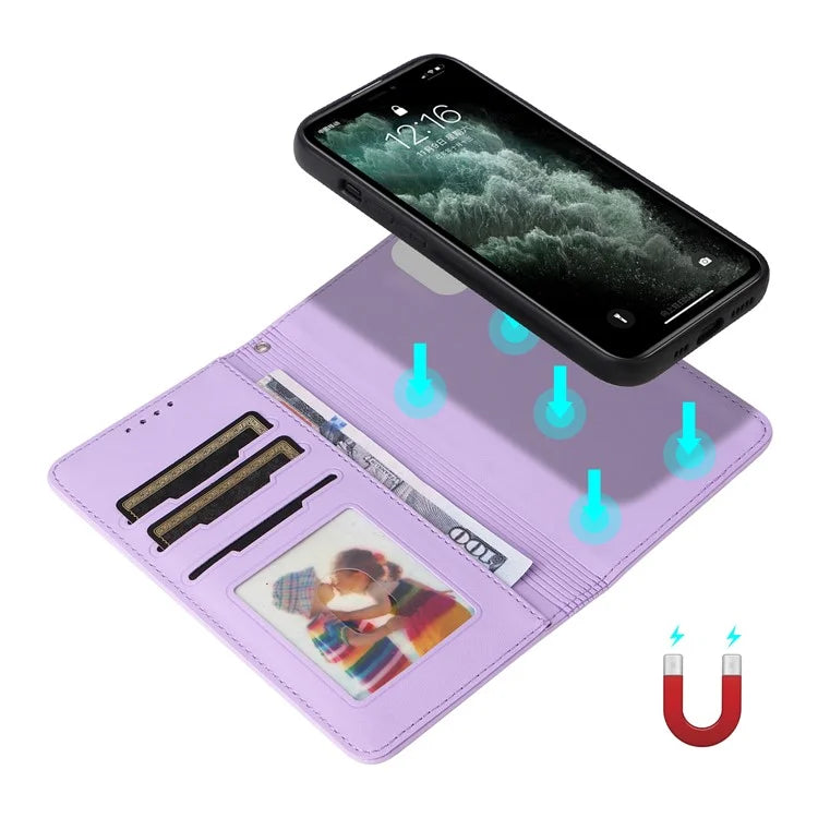 BETOPNICE 005 For iPhone 11 Pro Max Cell Phone Case Drop Resistant Detachable PU Leather Shell