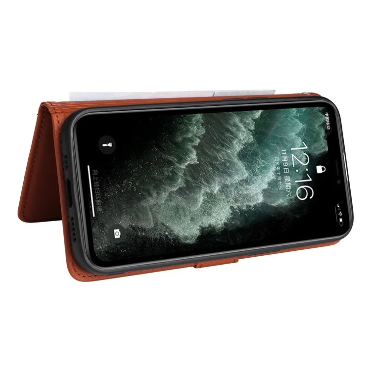 BETOPNICE 005 For iPhone 11 Pro Max Cell Phone Case Drop Resistant Detachable PU Leather Shell
