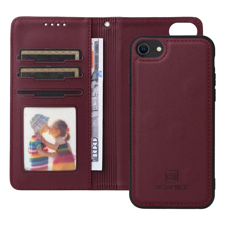 BETOPNICE 005 For iPhone 6 / 6s / 7 / 8 4.7 inch / SE (2022) / SE (2020) Case Magnetic Detachable PU Leather Shell