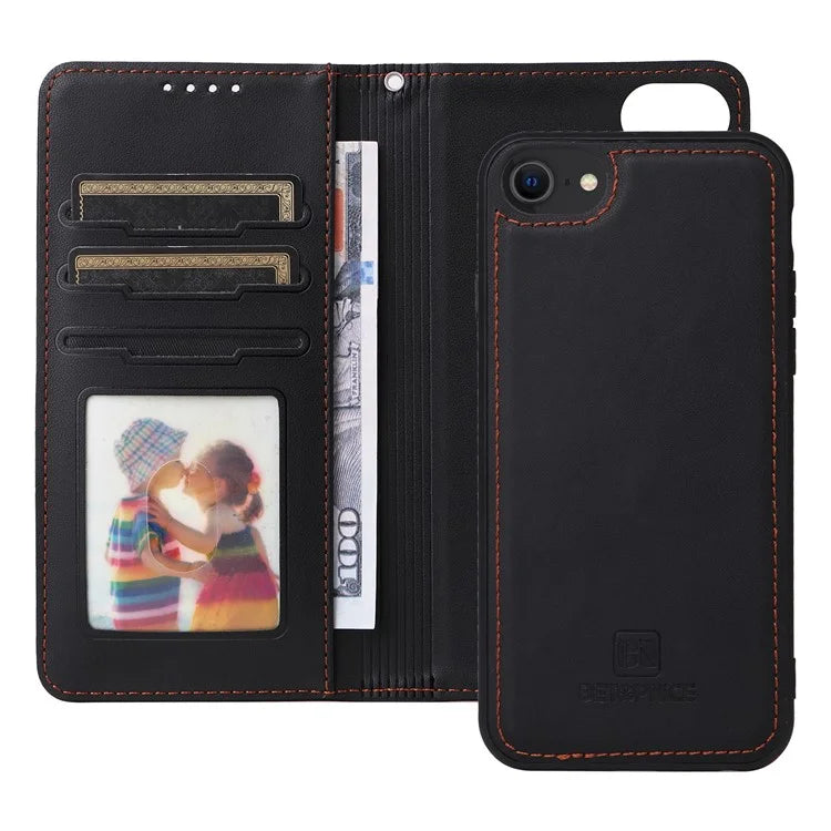 BETOPNICE 005 For iPhone 6 / 6s / 7 / 8 4.7 inch / SE (2022) / SE (2020) Case Magnetic Detachable PU Leather Shell
