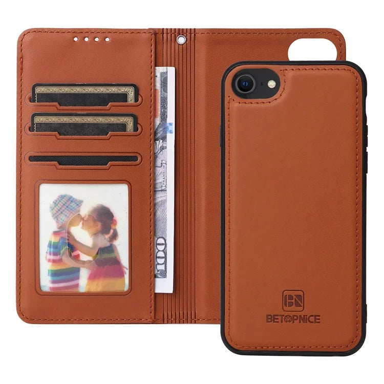 BETOPNICE 005 For iPhone 6 / 6s / 7 / 8 4.7 inch / SE (2022) / SE (2020) Case Magnetic Detachable PU Leather Shell