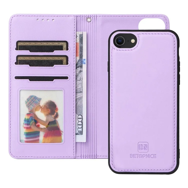 BETOPNICE 005 For iPhone 6 / 6s / 7 / 8 4.7 inch / SE (2022) / SE (2020) Case Magnetic Detachable PU Leather Shell