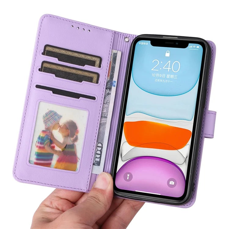 BETOPNICE 005 For iPhone 11 Cell Phone Case Detachable 2-in-1 Full Protection Leather Shell