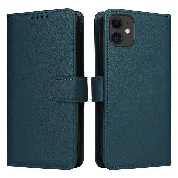BETOPNICE 005 For iPhone 11 Cell Phone Case Detachable 2-in-1 Full Protection Leather Shell