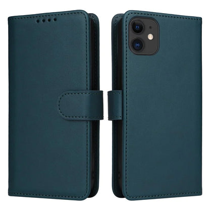 BETOPNICE 005 For iPhone 11 Cell Phone Case Detachable 2-in-1 Full Protection Leather Shell