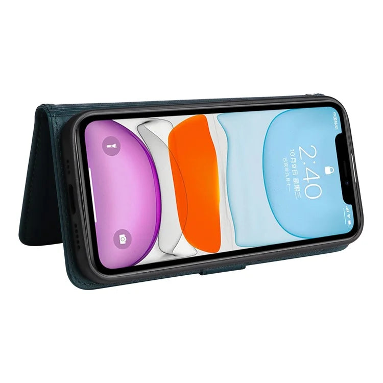 BETOPNICE 005 For iPhone 11 Cell Phone Case Detachable 2-in-1 Full Protection Leather Shell