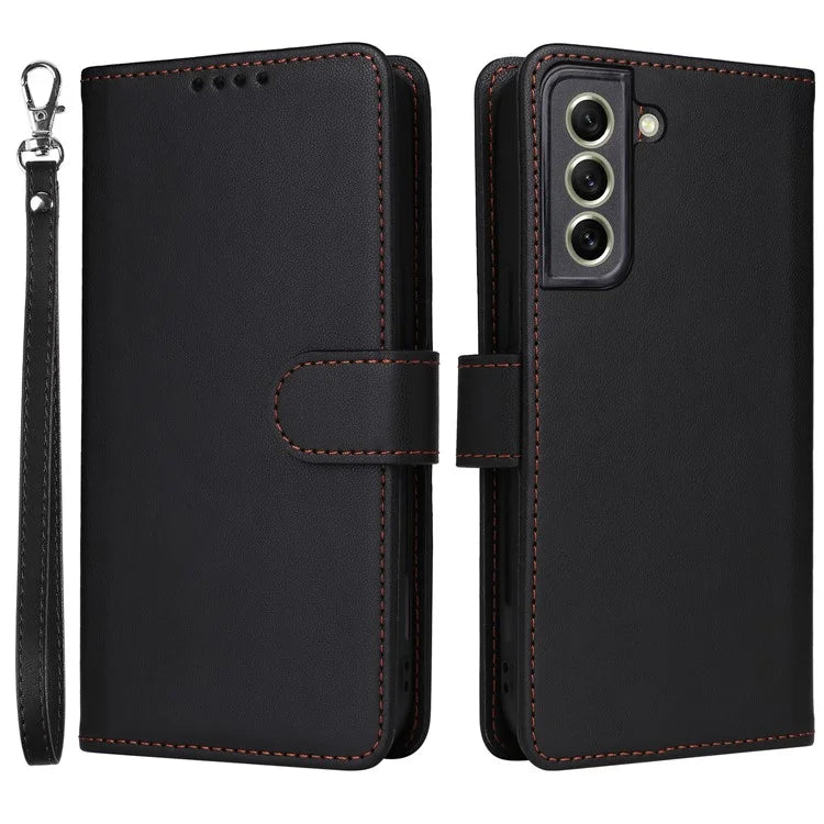 BETOPNICE 005 For Samsung Galaxy S21 FE 5G Case Detachable Anti-drop Leather Wallet Smartphone Cover