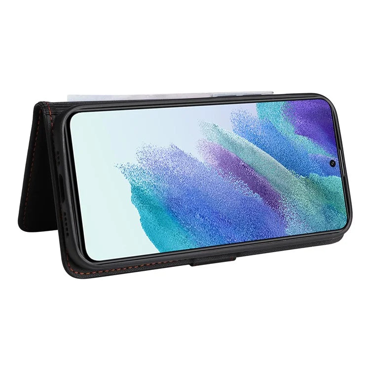 BETOPNICE 005 For Samsung Galaxy S21 FE 5G Case Detachable Anti-drop Leather Wallet Smartphone Cover