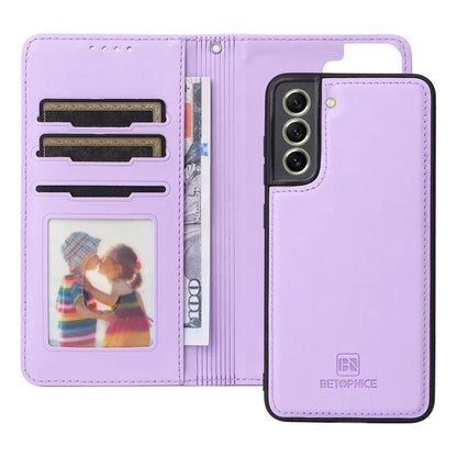 BETOPNICE 005 For Samsung Galaxy S21 FE 5G Case Detachable Anti-drop Leather Wallet Smartphone Cover