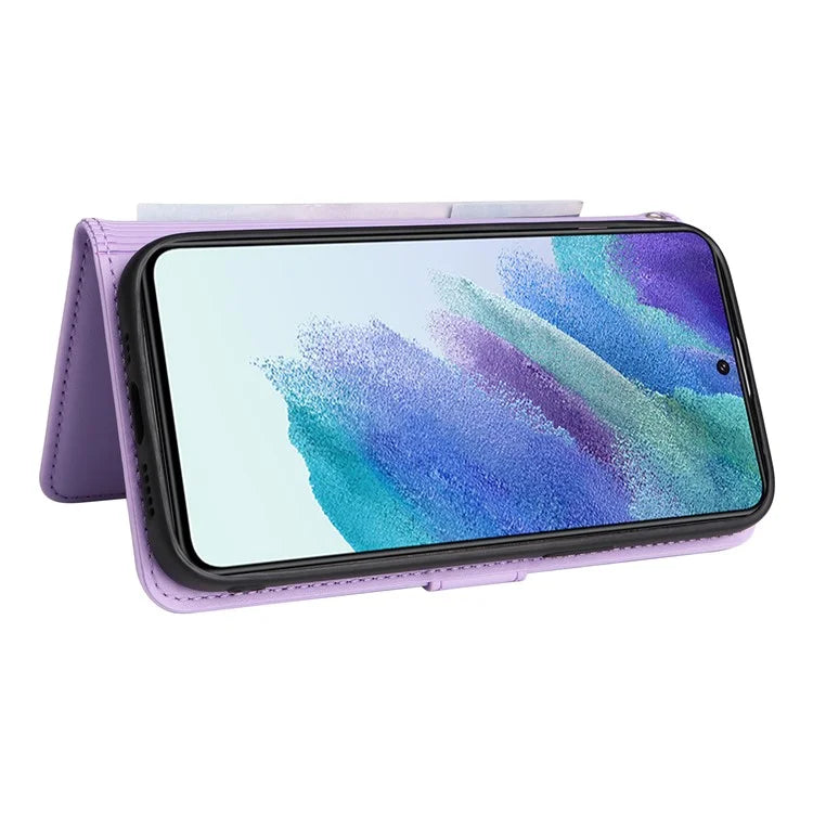BETOPNICE 005 For Samsung Galaxy S21 FE 5G Case Detachable Anti-drop Leather Wallet Smartphone Cover