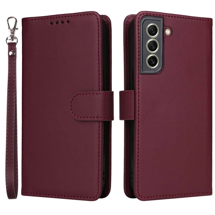 BETOPNICE 005 For Samsung Galaxy S21 FE 5G Case Detachable Anti-drop Leather Wallet Smartphone Cover
