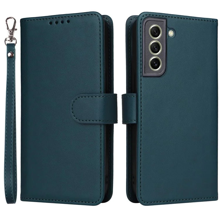 BETOPNICE 005 For Samsung Galaxy S21 FE 5G Case Detachable Anti-drop Leather Wallet Smartphone Cover